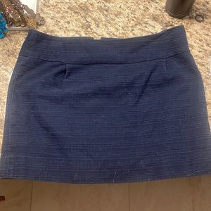 J.Crew Navy Miniskirt
